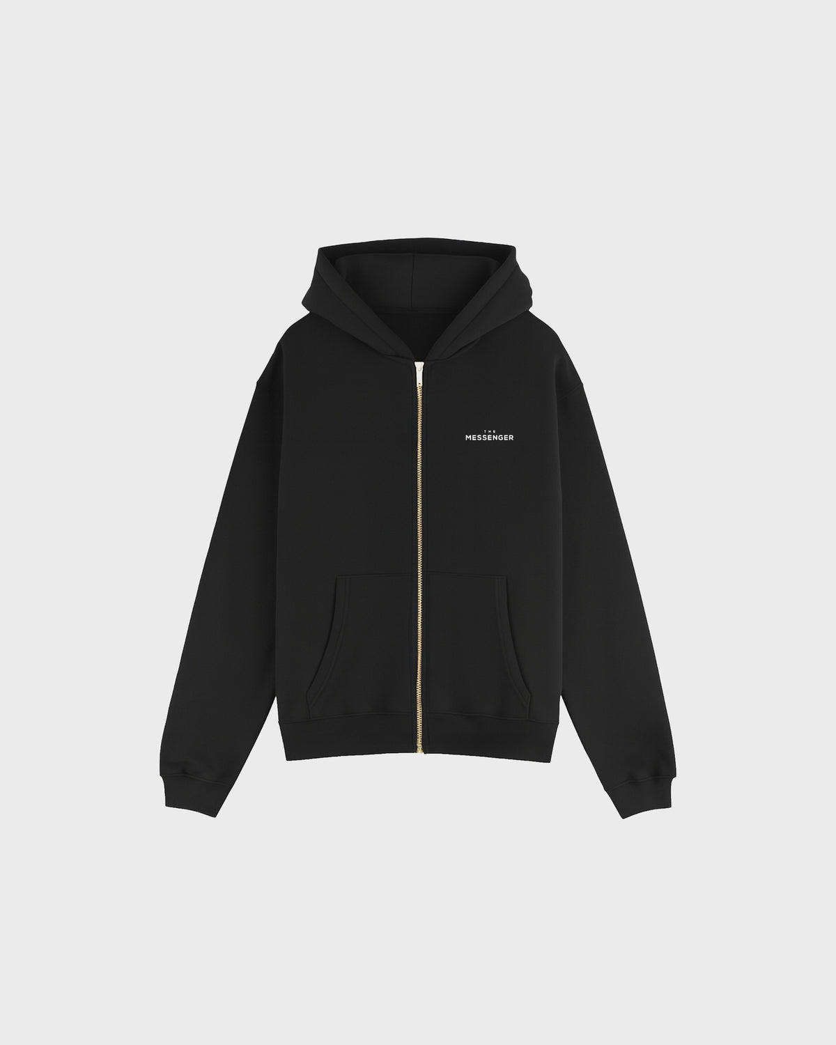PLAIN ZIP HOODIE