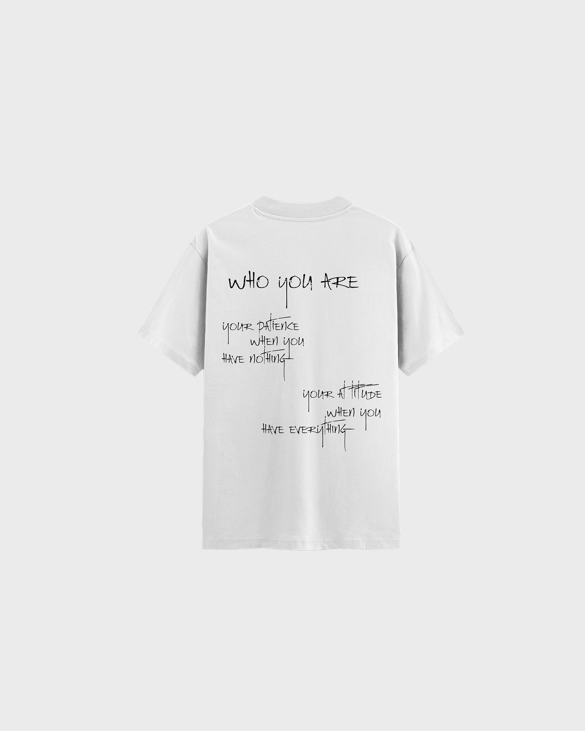 WHO YOU ARE